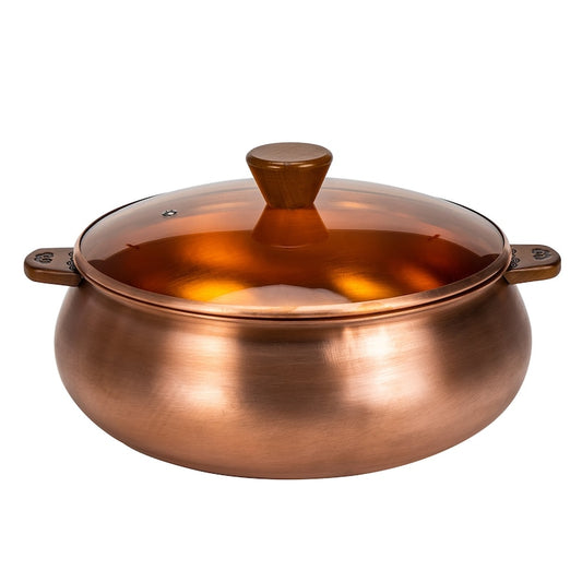 Zhangqiu ZhenSanHuan Chinese Traditional old fashioned Copper Hot Pot