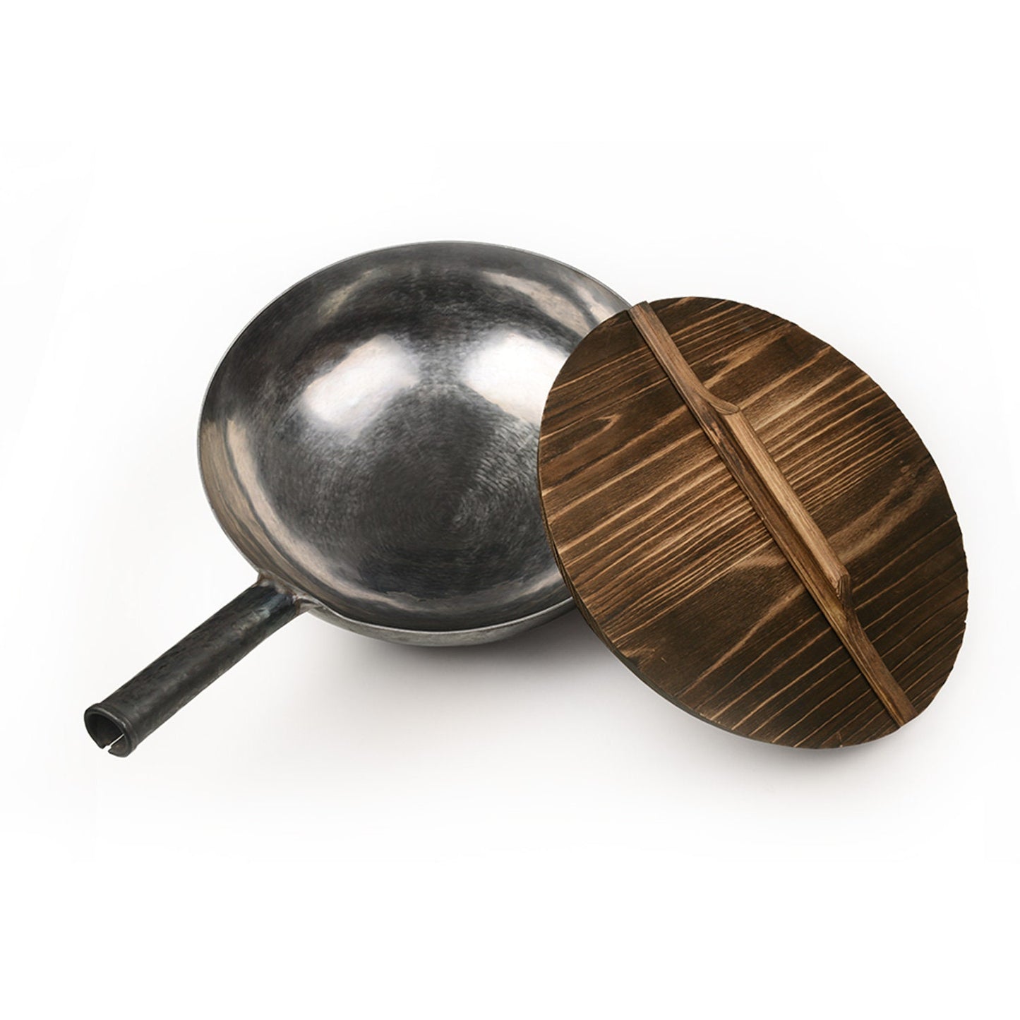 Natural Wood Wok Lid