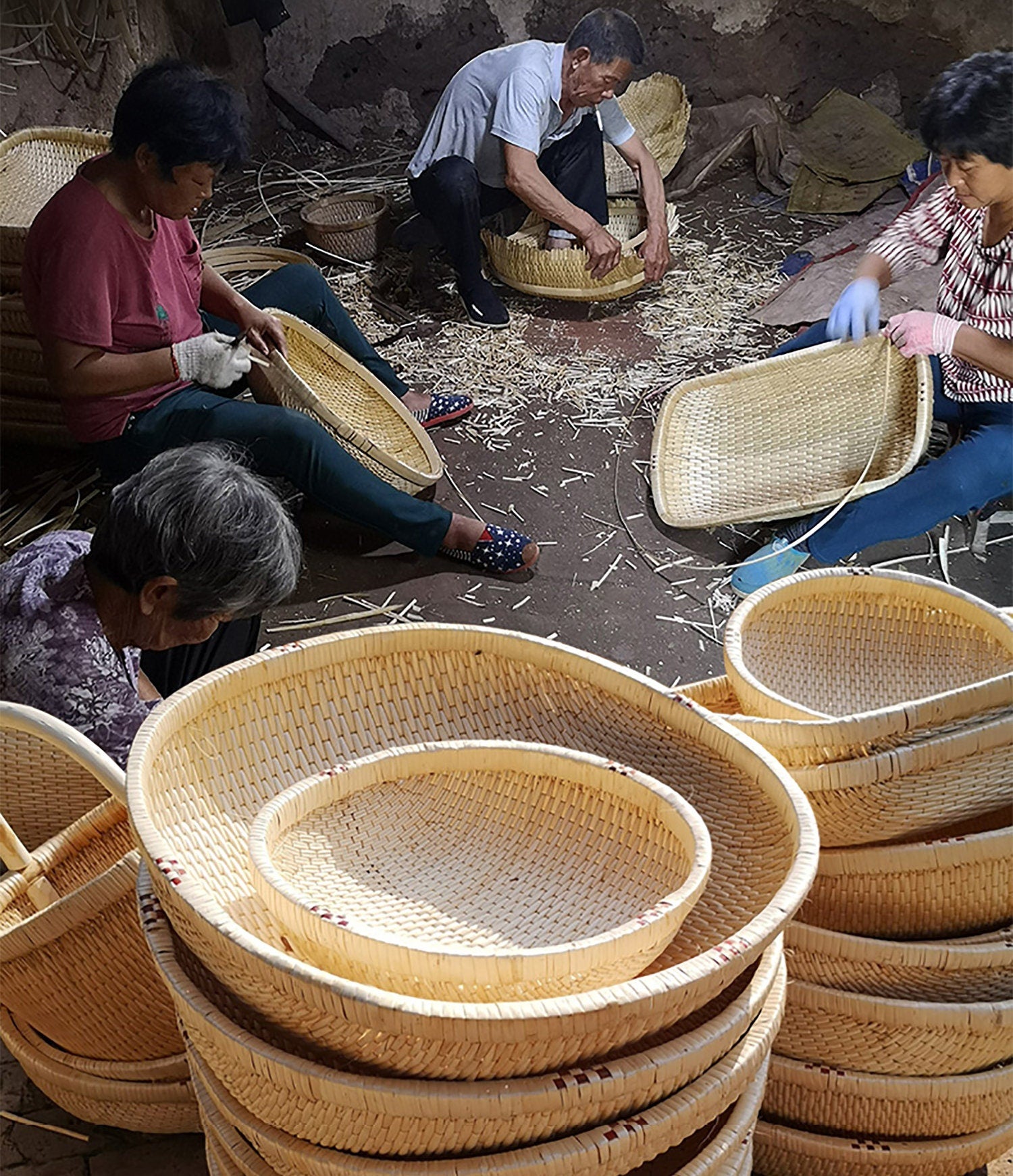 Wicker Bread Basket